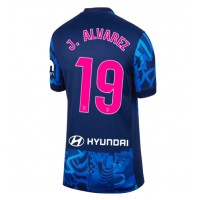 Camiseta Atletico Madrid Julian Alvarez #19 Tercera Equipación Replica 2024-25 para mujer mangas cortas